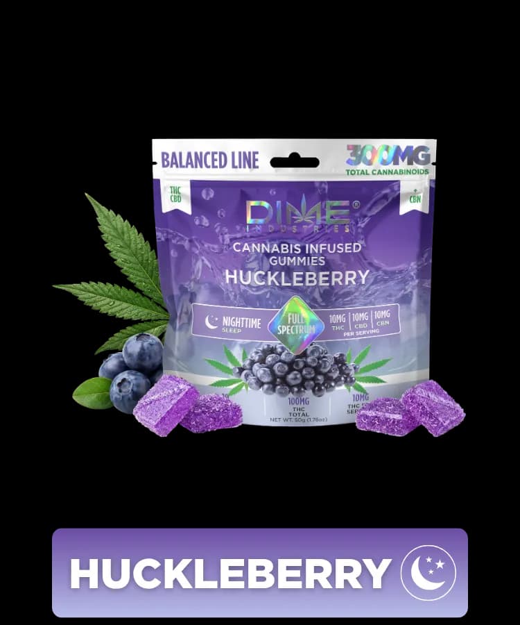 Huckleberry Balanced Gummies