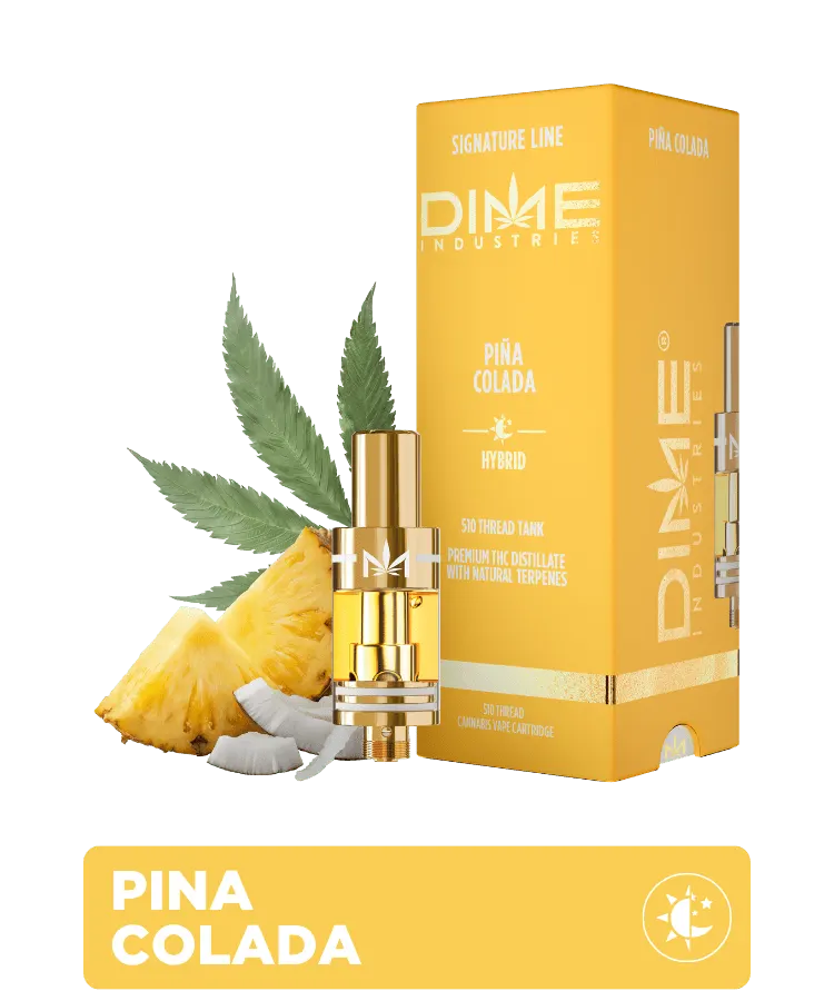 Pina Colada Vape by Dime Industries | Elevated Cannabis Experience