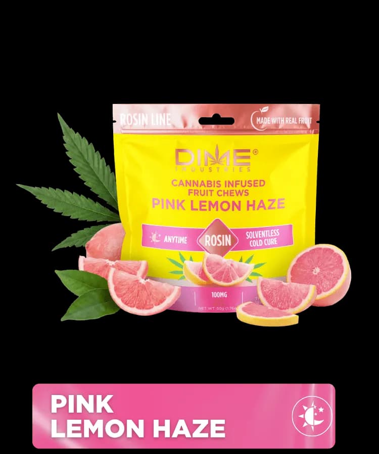 Live Rosin Gummies: Pink Lemon Haze
