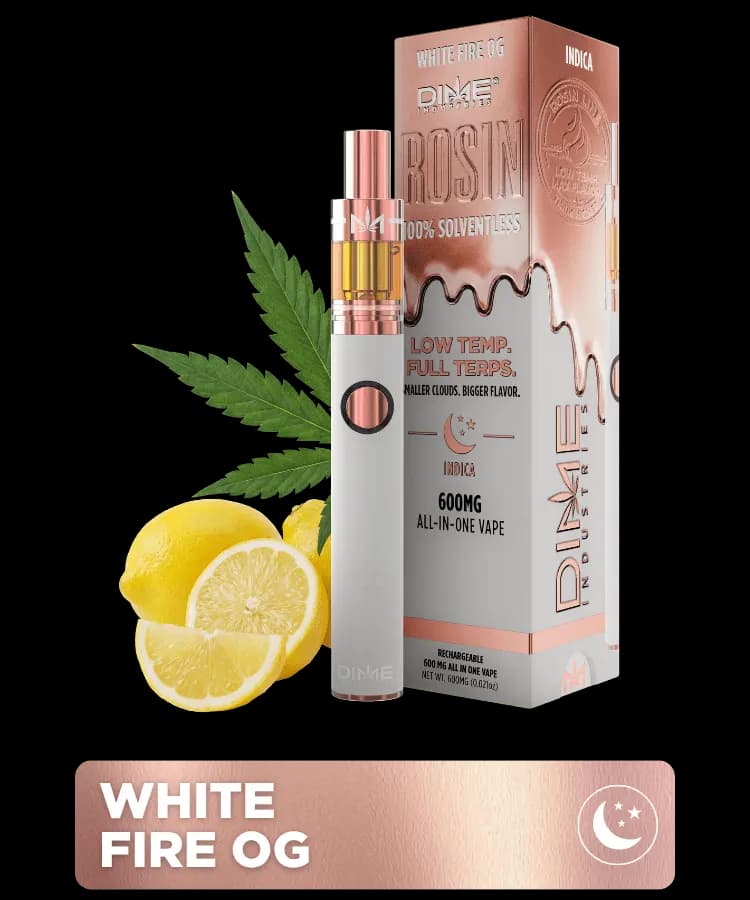 White Fire OG Rosin Vape