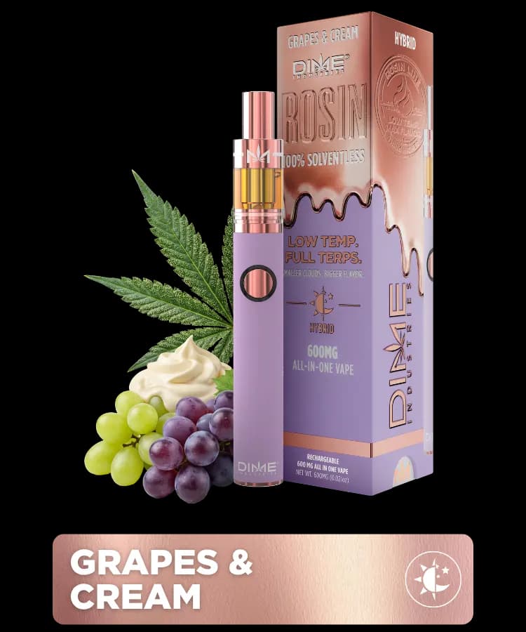 Grapes N Cream Rosin Vape